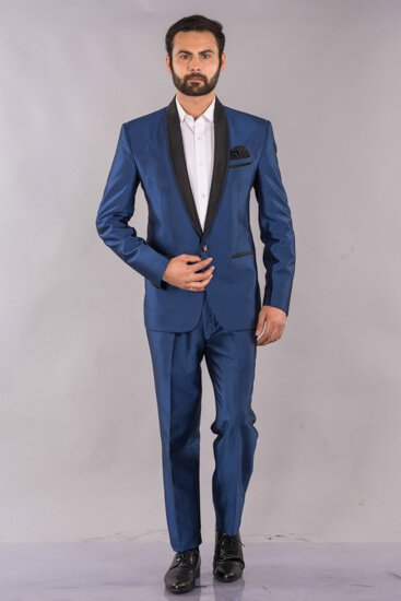 displaying image of Shiny Blue Tuxedo